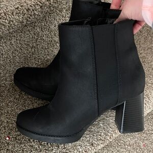 Kelly & Katie Black Ankle Booties